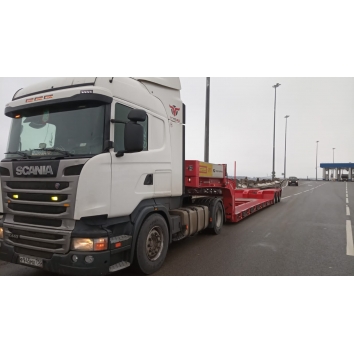Низкорамный трал-корыто SCANIA R440LA4X2MEB (длина 7,5 м, высота 0,4м)