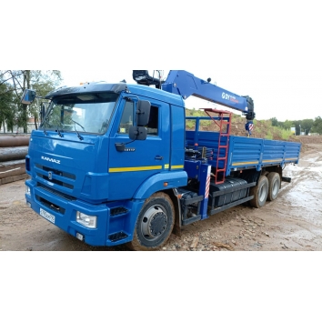 МАНИПУЛЯТОР 7/10 Камаз 65117 (6х4) с к.м.у. за кабиной DongYang 1926II