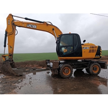 Колесный экскаватор JCB-160 (объем ковша - 1куб)
